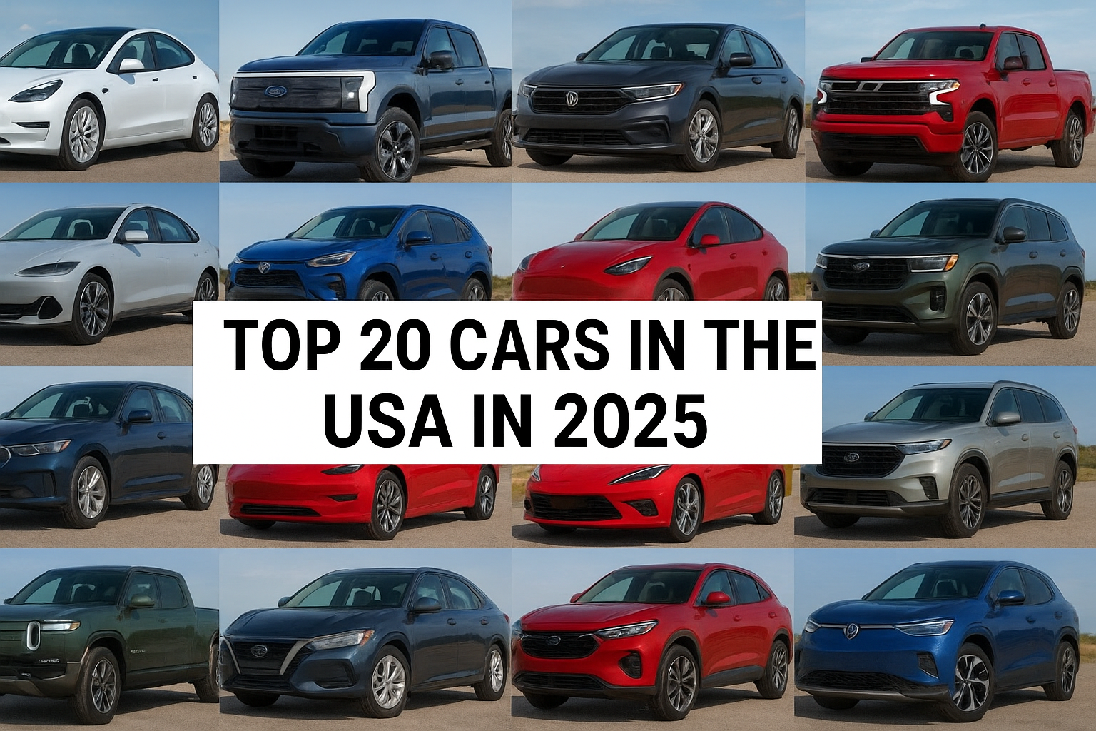 Top 20 Cars in the USA